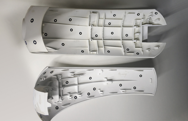 Shape inspection of plastic parts (interior decoration, dashboard, bumper, etc.)