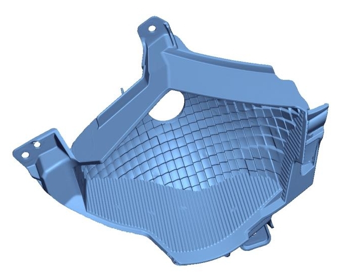 蓝光三维扫描仪扫描输出车灯注塑件3D数据模型.jpg 蓝光三维扫描仪扫描输出车灯注塑件3D数据模型.jpg