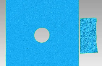 蓝光三维扫描仪用于岩石断裂面三维扫描建模