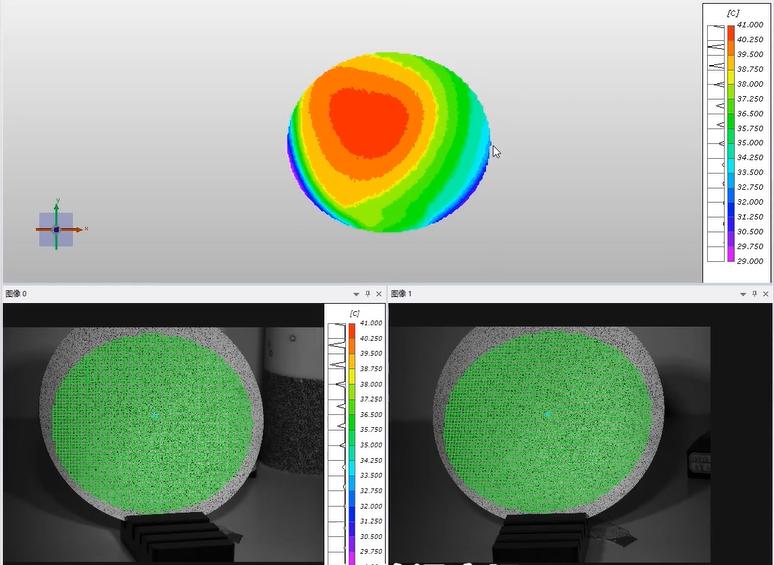 3D-DIC应变测量用于温度场与应变场耦合测量.jpg 3D-DIC应变测量用于温度场与应变场耦合测量.jpg