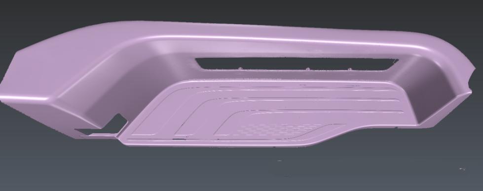 拍照式蓝光三维扫描仪获取汽车踏板注塑件3D数据模型.jpg 拍照式蓝光三维扫描仪获取汽车踏板注塑件3D数据模型.jpg