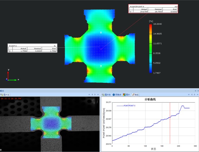 基于3D-DIC技术的材料双向拉伸全场应变测量.jpg 基于3D-DIC技术的材料双向拉伸全场应变测量.jpg
