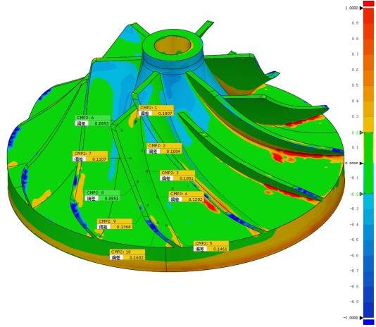 新拓三维XTOM蓝光3D扫描仪用于3D打印涡轮全尺寸3D检测.jpg 新拓三维XTOM蓝光3D扫描仪用于3D打印涡轮全尺寸3D检测.jpg