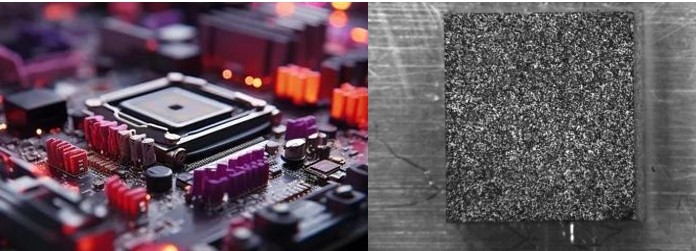 新拓三维DIC三维显微应变测量系统用于芯片热翘曲CTE测量-芯片表面制作耐高温散斑.jpg 新拓三维DIC三维显微应变测量系统用于芯片热翘曲CTE测量-芯片表面制作耐高温散斑.jpg